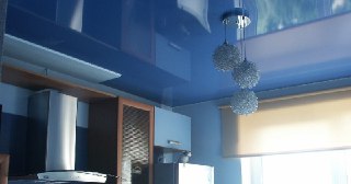 Натяжной потолок на кухню Новошахтинск, цена от 6435 руб.