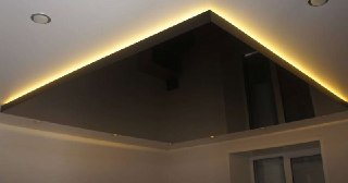Натяжной потолок с подсветкой Новошахтинск, цена от 2152 руб.