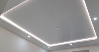 Светодиодные натяжные потолки Новошахтинск, цена от 1583 руб.
